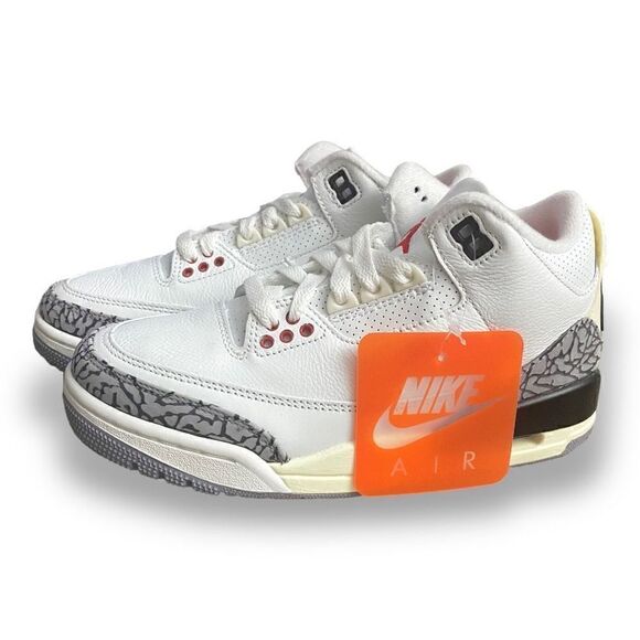 Nike Air Jordan 3 Retro White Cement Reimagined DN3707-100 Mens size 4 New - Picture 9 of 11